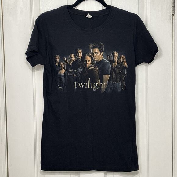 Unbranded Tops - Twilight Movie Tee Double Sided Shirt Y2K Vampire Juniors XL Slim Fit Summit Ent